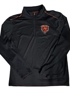 Chicago Bears Antigua Apparel 1/4 Zip Lightweight Pullover - Men’s Large
